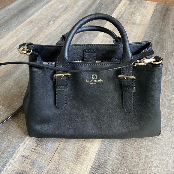 SOLD Kate Spade Black Cove Street Provence Satchel - Picture 1 of 12